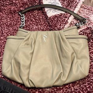simply vera wang green shoulder bag